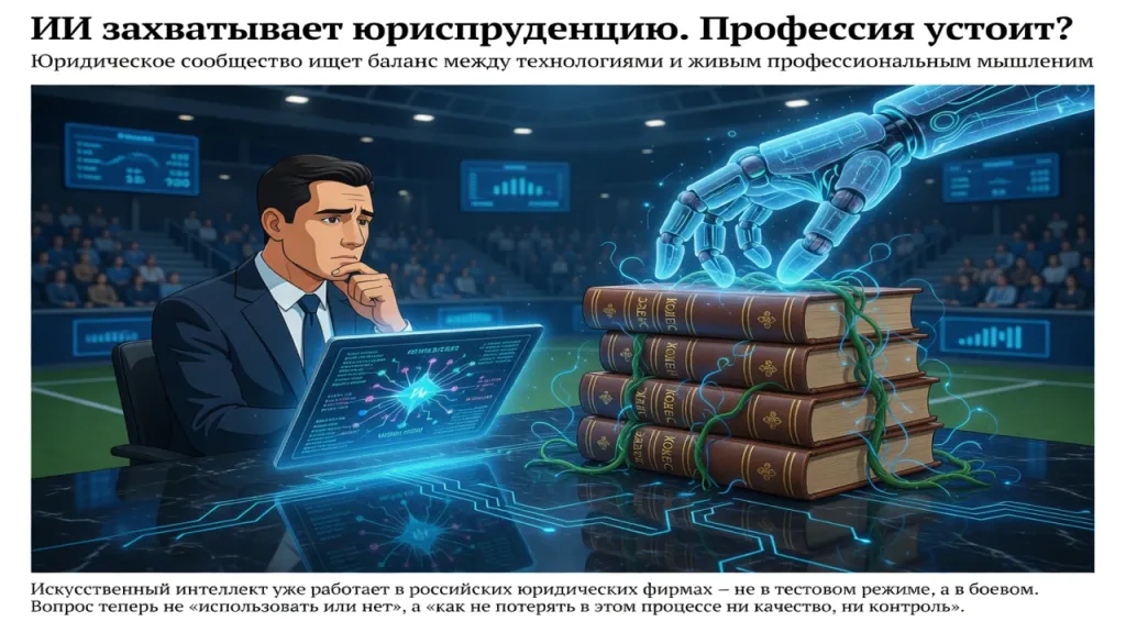 ИИ захватывает юриспруденцию. Профессия устоит?