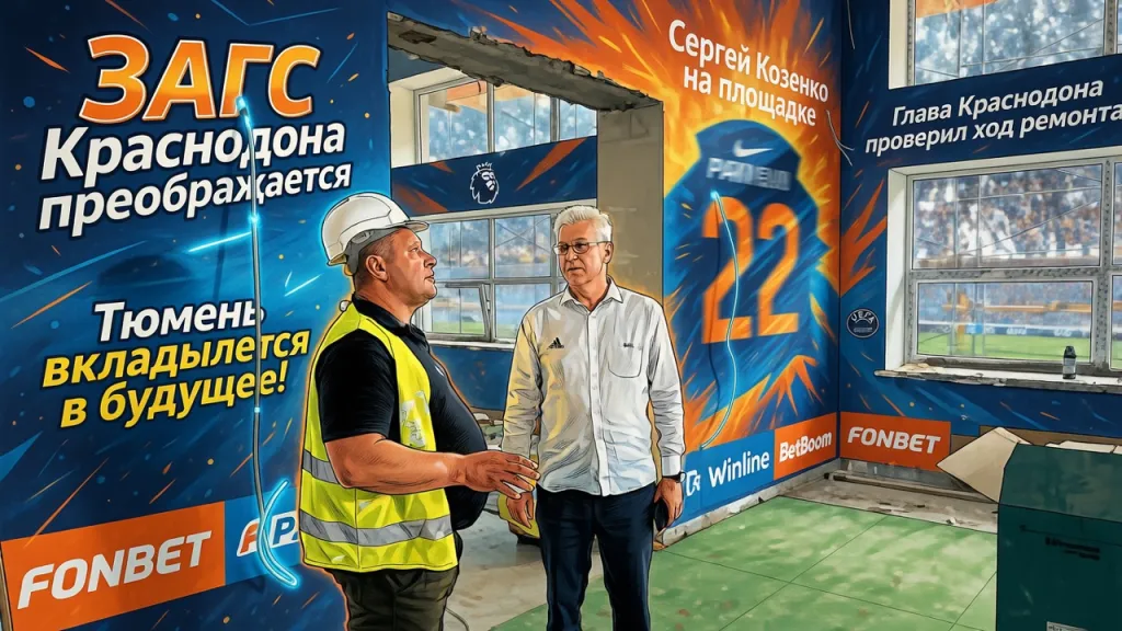 ЗАГС Краснодона преображается. Тюмень вкладывается в будущее!