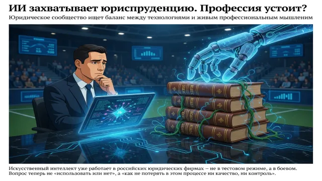 ИИ захватывает юриспруденцию. Профессия устоит?